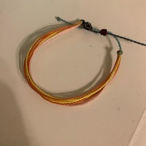 Pink, Orange & Yellow Sunrise Pura Vida Bracelet